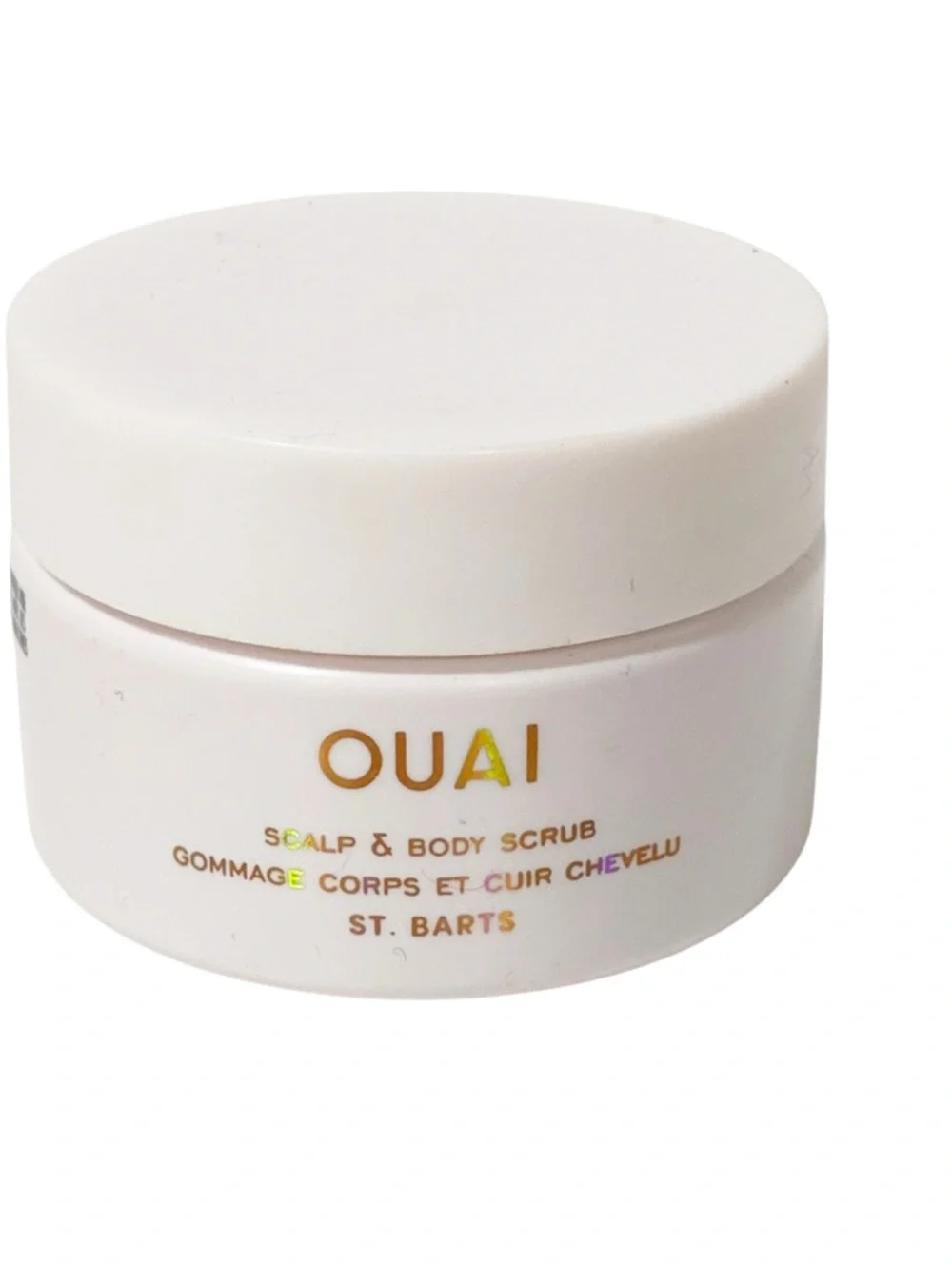 OUAI Scalp & Body Scrub, St. Barts Travel Size‎ Exfoliating Body Scrub Mini Size